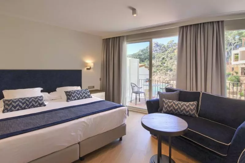 Quarto standard vista mar com terraça, Aigua Blava