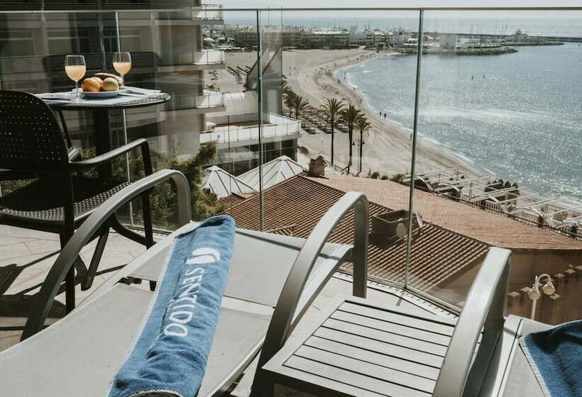 サイドオーシャンビューのトリプルルームスタンダード, Benalmadena Beach