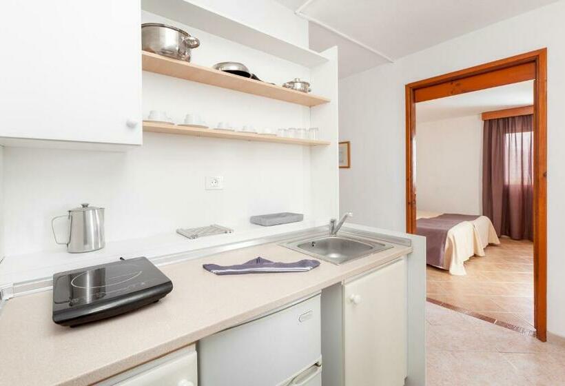 침실 1개 전망 아파트, Panoramica Garden