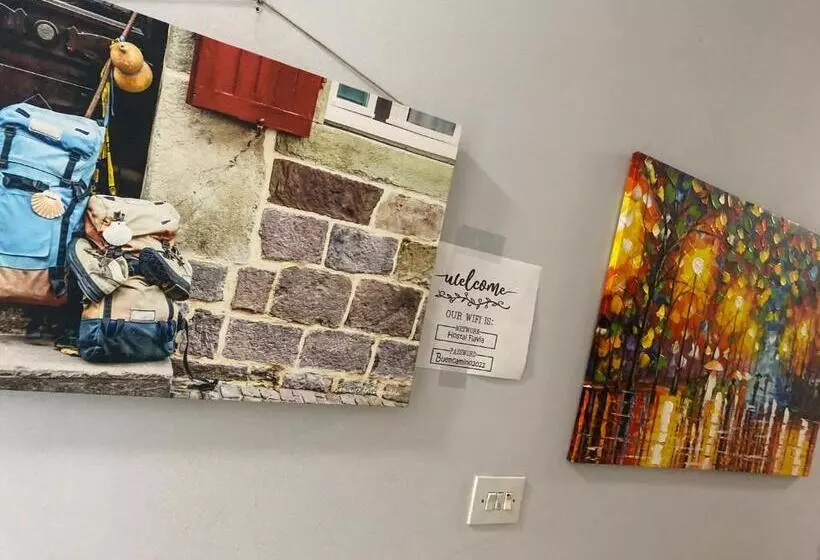 Vuode Makuusalissa, Albergue Pensión Flavia