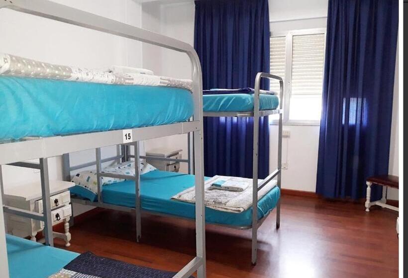 تختخواب در اتاق مشترک, Albergue Pensión Flavia