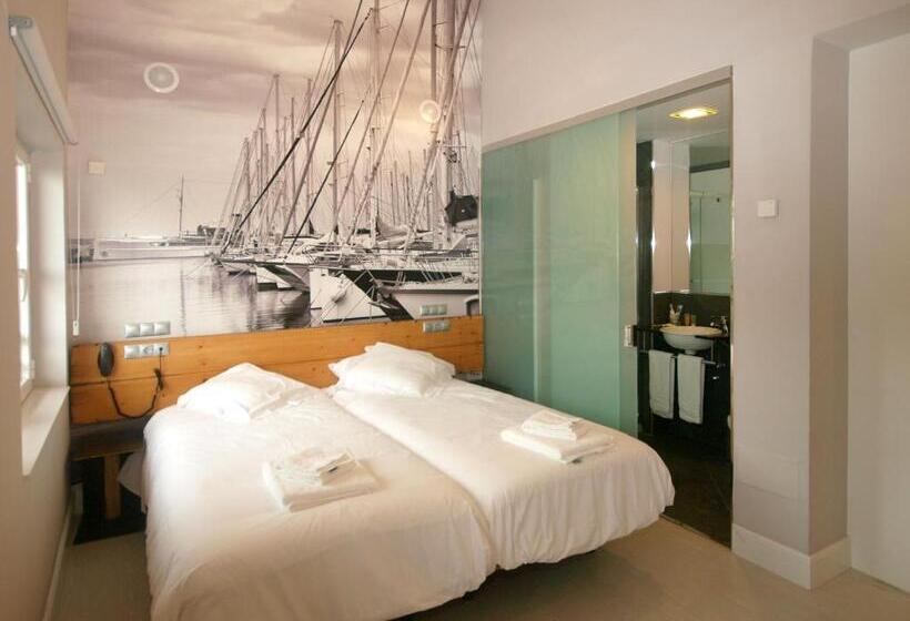 标准间侧面带海景, Hosteria Santander