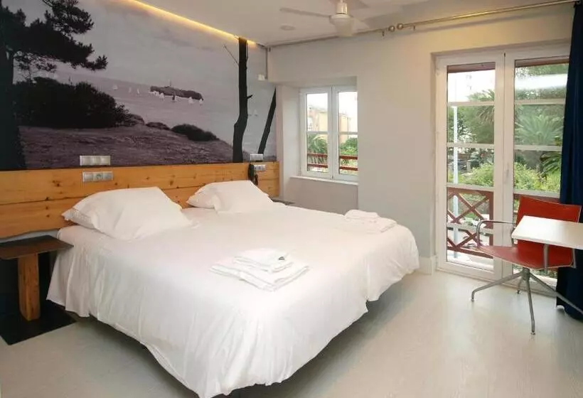 Standard-huone Sivuttainen Merinäkymä, Hosteria Santander