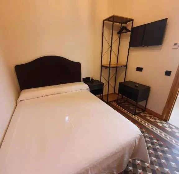 اتاق استاندارد یک تخته با سرویس بهداشتی مشترک, Hostal Lausanne