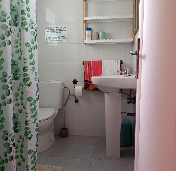 غرفة قياسية مزوَّدة بتراس, Hostal Bélgica