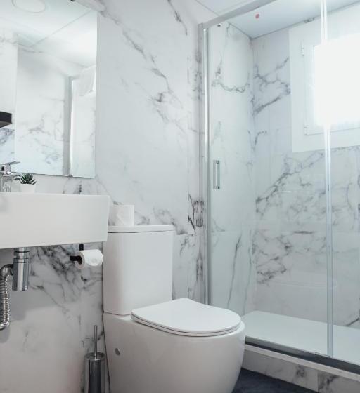 חדר סטנדרד יחיד חדר אמבטיה משותף, Hostal Ruta De Francia