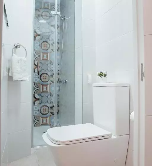 バスルーム共有のシングルスタンダード, Hostal Ruta De Francia