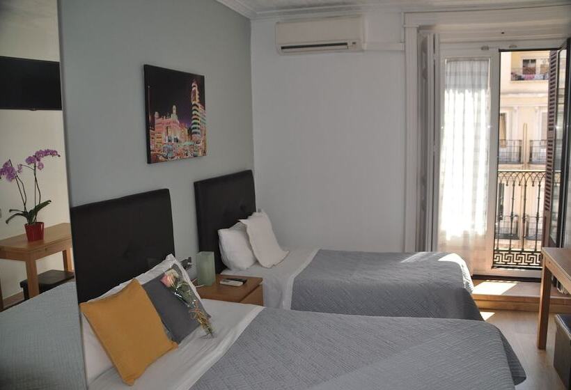 Habitación Estándar, Hostal Patria Madrid