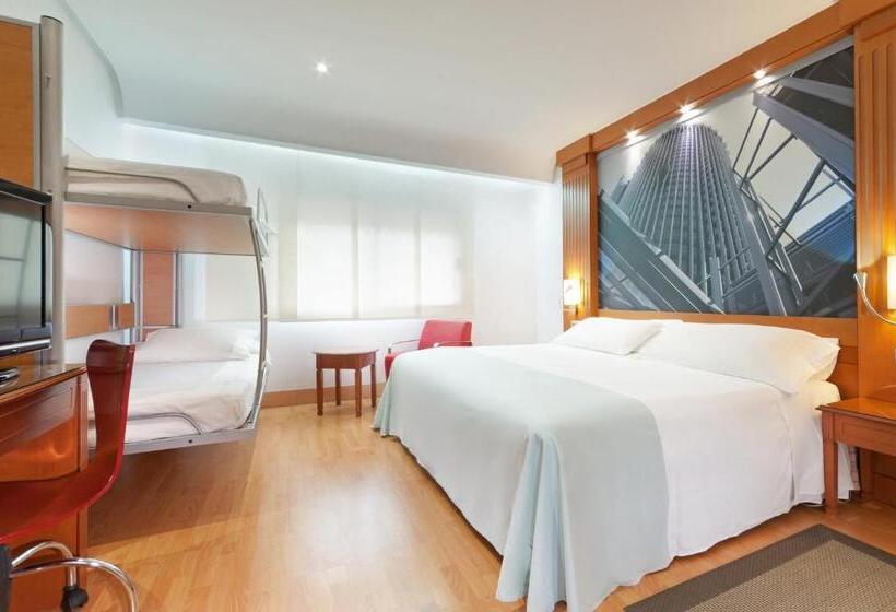 اتاق استاندارد چهار تخته, Gran Hotel Los Angeles