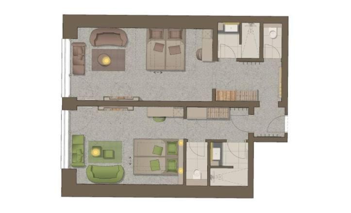 غرفة سوبيريور عائلية, Alpenhotel Perner