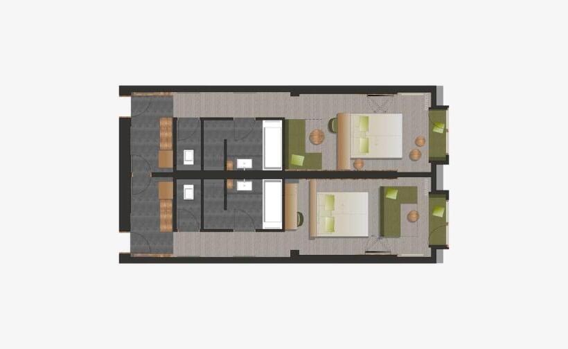 디럭스 패밀리 룸, Alpenhotel Perner
