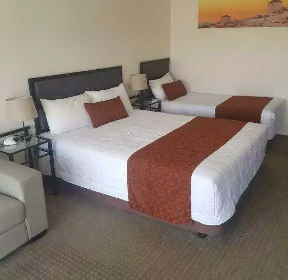 クイーンベッドのスタンダードシングルルーム, Ararat Colonial Lodge Motel