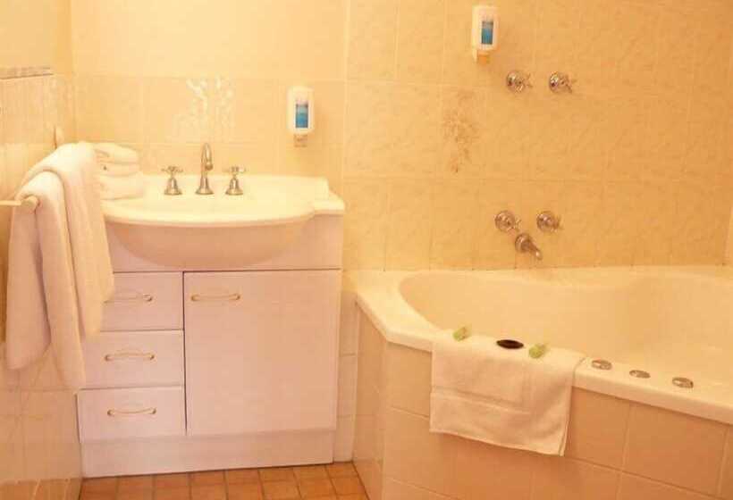 اتاق استاندارد با وان آب گرم, Australia Park Motel