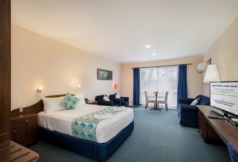חדר סטנדרט עם ג'קוזי, Australia Park Motel