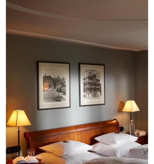 غرفة ديلوكس, Hirschen   Fine Hotel, Restaurant & Spa