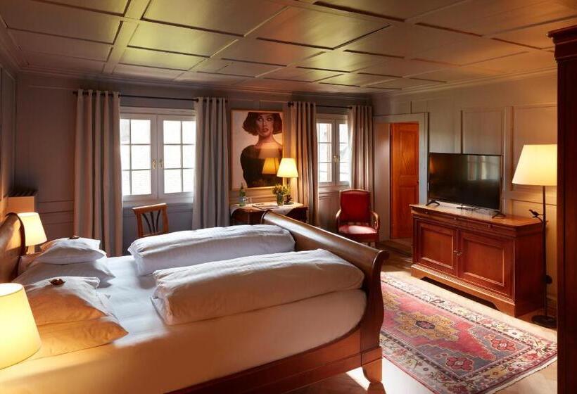 غرفة ديلوكس, Hirschen   Fine Hotel, Restaurant & Spa