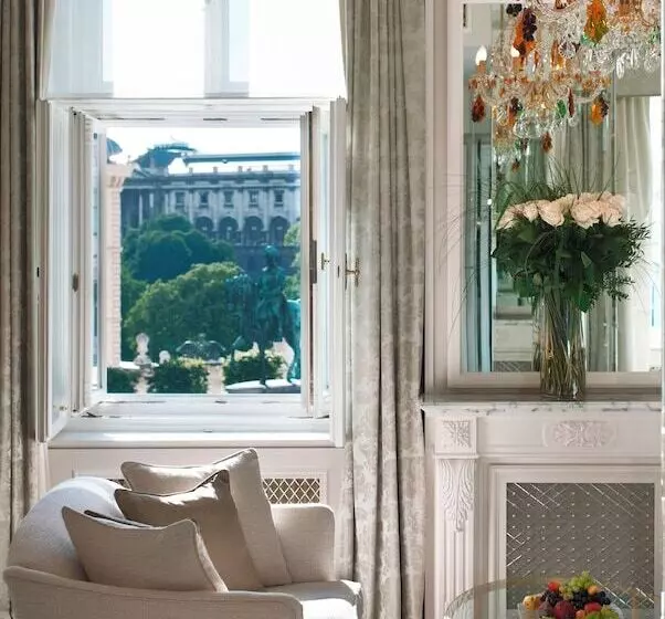 景色の見えるデラックスルーム, Sacher Wien