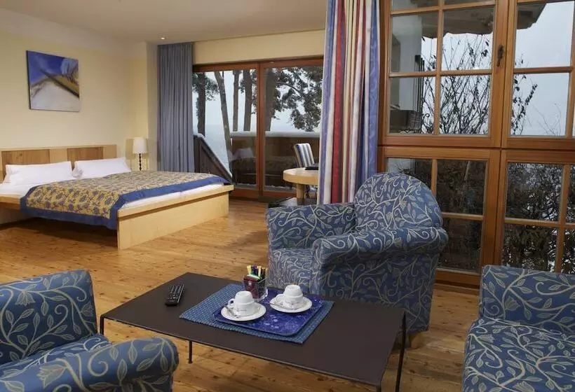 Superior room with lake view, Seevilla Freiberg