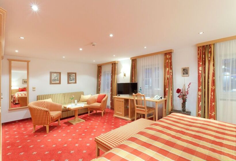 Номер Deluxe, Tannbergerhof Im Zentrum Von Lech