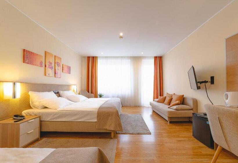 スタンダード4人部屋, Zentral