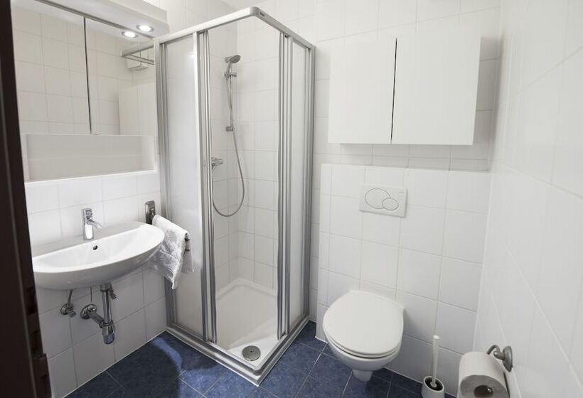 اتاق استاندارد سه نفره, Mynext Riverside Hotel Salzburg