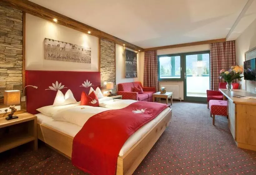 Deluxe-huone, Seehotel Brunner