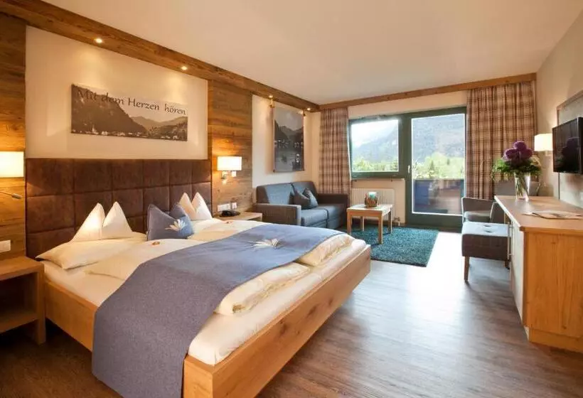 Deluxe-huone, Seehotel Brunner
