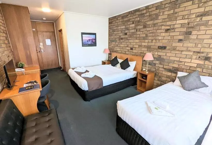 ダブルベッドのスタンダードシングルルーム, Homestead Motor Inn & Apartments