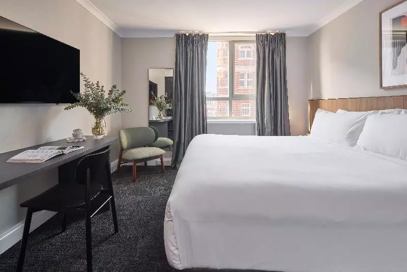 Quarto Deluxe Cama King, Pensione Hotel Perth