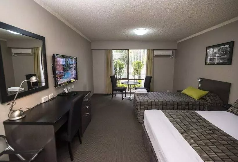 Deluxe-huone Parveke, The Galaxy Motel