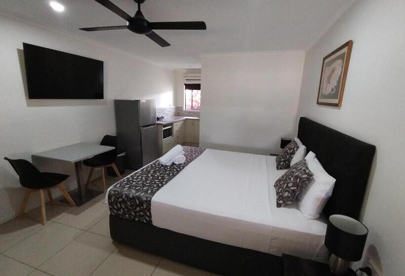 스탠다드 룸 킹사이즈 침대, Cascade Motel In Townsville