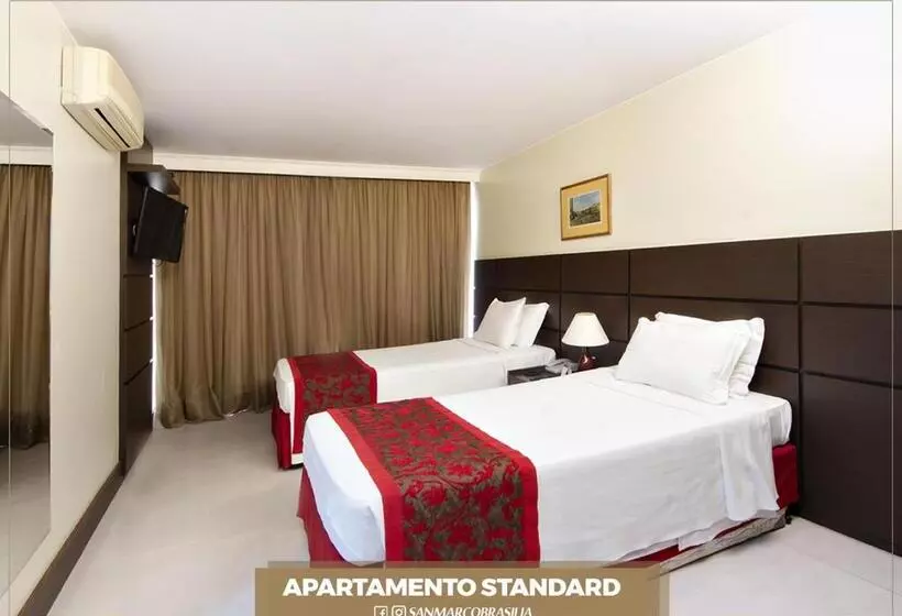 スタンダードルーム, San Marco Hotel Brasília