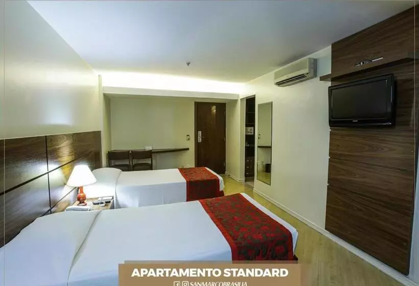 スタンダードルーム, San Marco Hotel Brasília