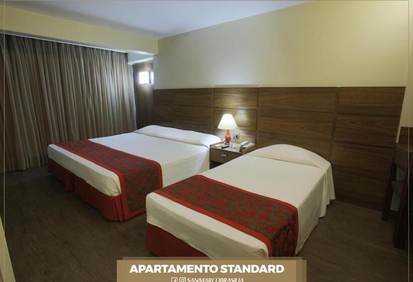 Номер Стандарт Трехместный, San Marco Hotel Brasília