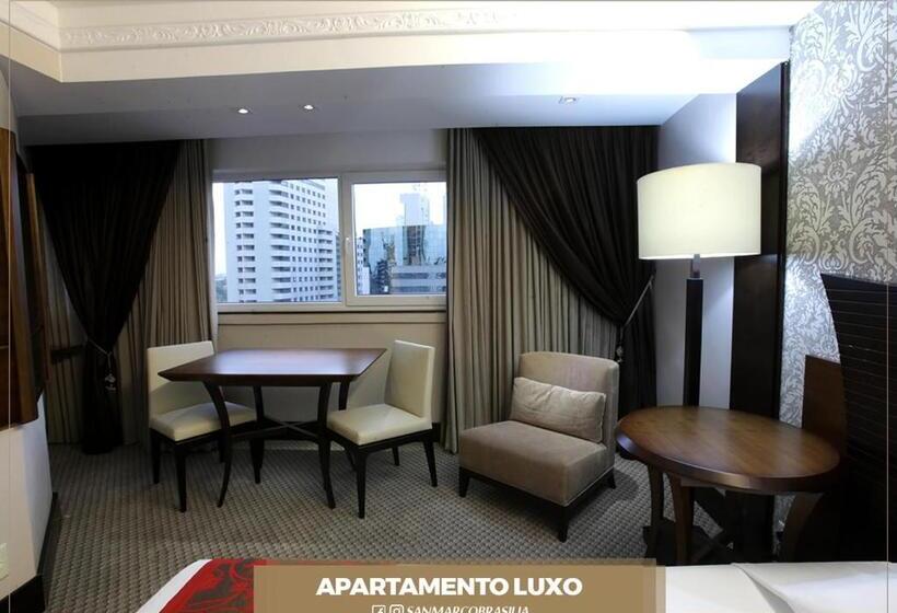 Номер Deluxe, San Marco Hotel Brasília