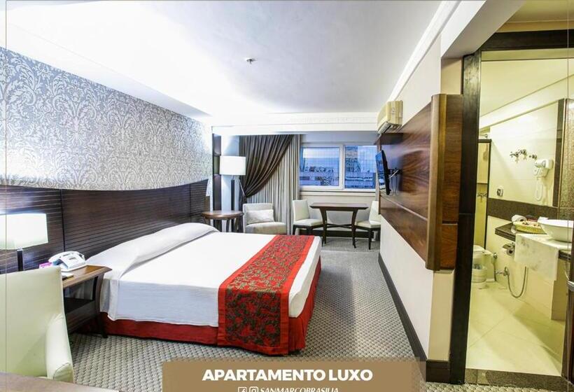 Номер Deluxe, San Marco Hotel Brasília