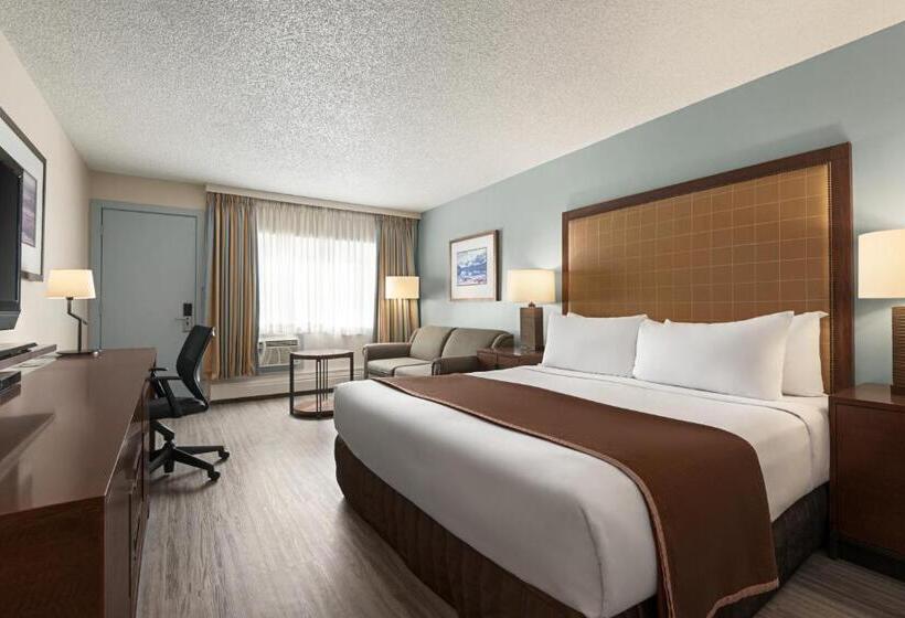 Номер Стандарт Кровать Кинг Адаптированный для Инвалидов, Travelodge By Wyndham Calgary South