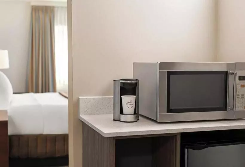 اتاق استاندارد با تخت بزرگ برای معلولان, Travelodge By Wyndham Calgary South