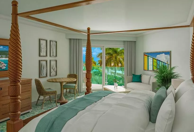 Swim-up suite, Sandals Royal Bahamian All Inclusive Couples Only
