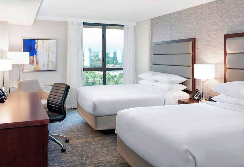 חדר סטנדרט שתי מיטות זוגיות, Delta Hotels By Marriott Burnaby Conference Centre