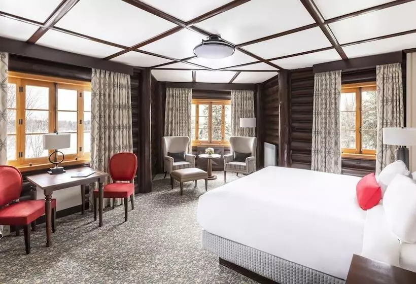 景色の見えるデラックスルーム, Fairmont Le Chateau Montebello