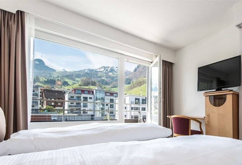 חדר סטנדרט נוף להרים, Seerausch Swiss Quality