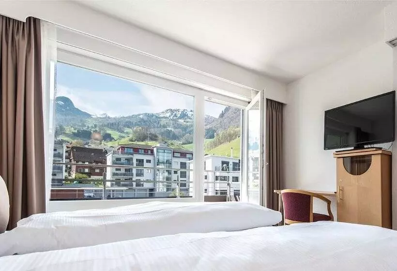 Standard-huone Vuoristonäkymä, Seerausch Swiss Quality