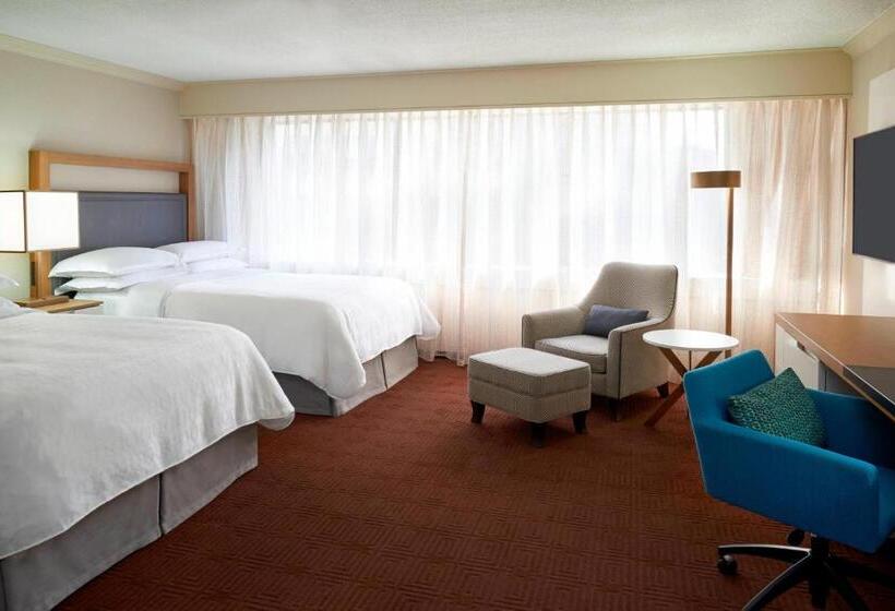 غرفه قياسيه سريرين مزدوجين, Sheraton Ottawa