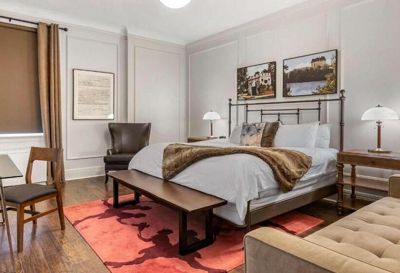 キングサイズベッドのスタンダードルーム, The Fort Garry Hotel Spa And Conference Centre, Ascend Hotel Collection