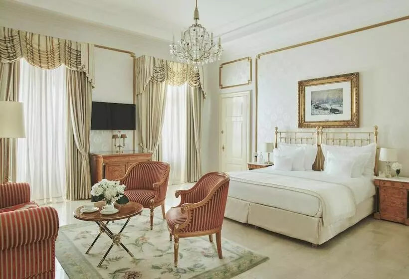 湖の見えるジュニアスイート, Grand Hotel National Luzern