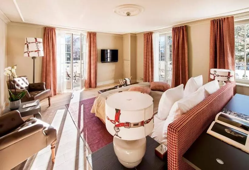 اتاق استاندارد با چشمانداز کوهستان, Le Grand Bellevue