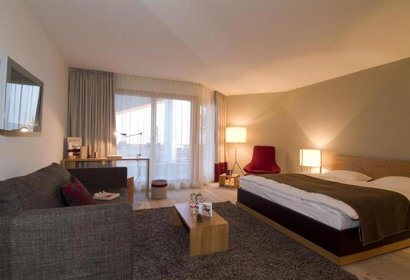 اتاق سوپریور با بالکن, Schweizerhof Lenzerheide