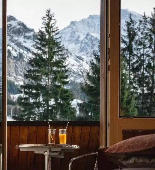 اتاق سوپریور با چشم‌انداز, Silberhorn   Residences & Spa Wengen