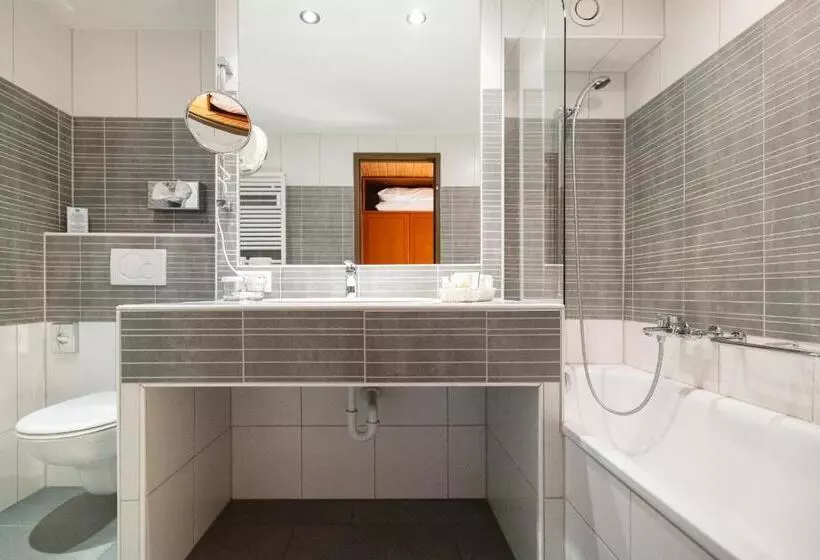 اتاق سوپریور با چشم‌انداز, Silberhorn   Residences & Spa Wengen